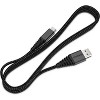 OtterBox USB Type-A to Type-C Cable (3M) - Black - Certified Refurbished - image 2 of 4