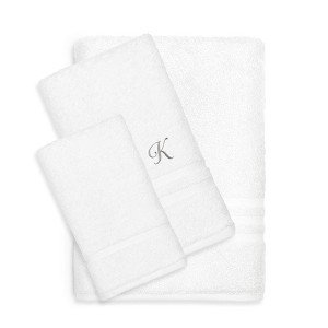 Linum Home Textiles 100% Turkish Cotton 3PC Denzi Towel Set - 1 of 1