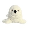 Aurora Medium Seal Eco Nation Eco-Friendly Stuffed Animal White 12" - 3 of 4