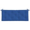vidaXL Garden Bench Cushion Blue 47.2"x19.7"x2.8" Oxford Fabric - 4 of 4