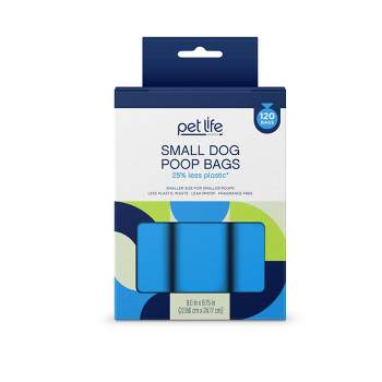 Pet Life Unlimited Small Dog Poop Bags - 120ct