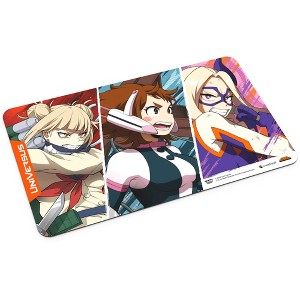 UniVersus My Hero Academia: Girl Power- Ochaco, Mt. Lady, Toga Playmat - 24 x 14 Neoprene Mat, Tabletop Card Game Accessory - 1 of 4