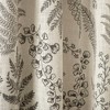 Lush Décor Botanical Dreams Window Panels Light Linen/Black Pair 42x84 - 3 of 4