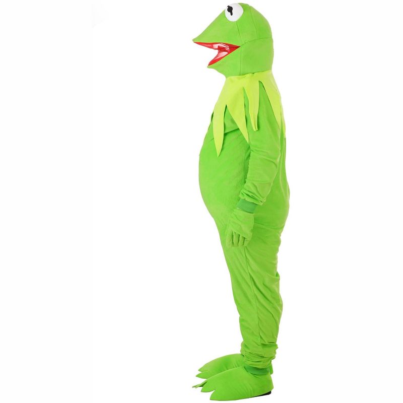 HalloweenCostumes.com Men's Plus Size Disney Kermit Costume, 5 of 6