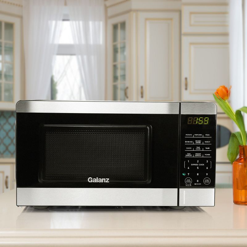 Galanz 0.7 Cu. Ft. 700 Watt Countertop Microwave Oven, 5 of 8