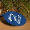 Brandeis University Judges Logo Aluminum Holiday Christmas Tree Ornament - 4 of 4