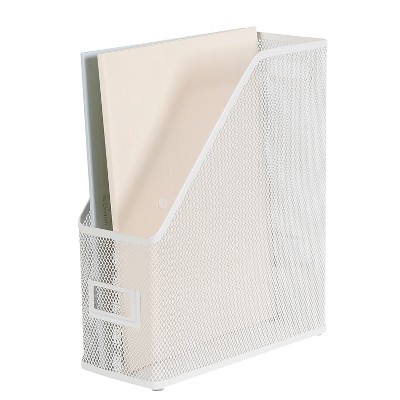 Polypropylene Magazine File Holder - Wide, Office Organization