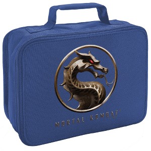 Mortal Kombat Movie Logo Insulated Soft Sided Lunch Box - 1 of 4