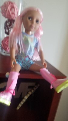 Glitter Girls Poseable Doll With Colored Hair & Accessories - Nixie : Target