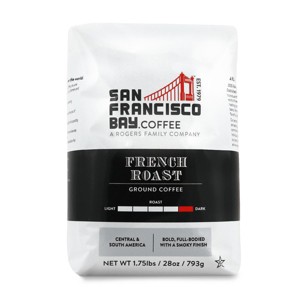 San Francisco Bay Coffee, French Roast, 28 oz Ground Coffee - 1 of 4