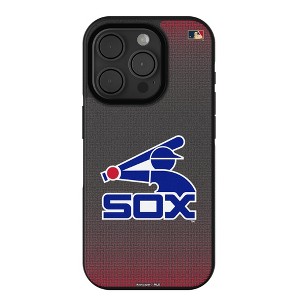 MLB Cooperstown Central Teams Linen Bump Cell Phone Case for Apple iPhone - 1 of 4