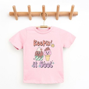 The Juniper Shop Keepin' It Cool Ice Cream Toddler Short Sleeve Tee - 1 of 2