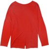 Reebok Womens Supremium Embellished T-Shirt, Red, X-Large - 3 of 3