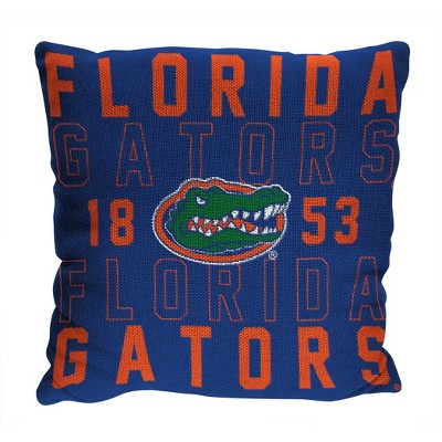 NCAA Florida Gators 20"x20" Woven Pillow