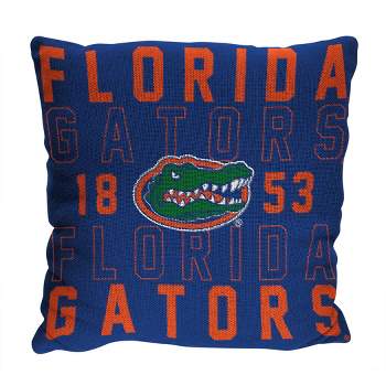 NCAA Florida Gators Stacked Woven Pillow
