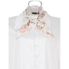INSPIRE CHIC Women's Chiffon Scarves Floral Print Square Neckerchief 25.6" X 25.6" - 2 of 4