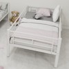 TIRAMISUBEST Twin Over Twin Metal Bunk Bed for Kids, Sturdy Frame with Ladders & Guardrails, Converts to 2 Beds, No Box Spring Needed - 2 of 4