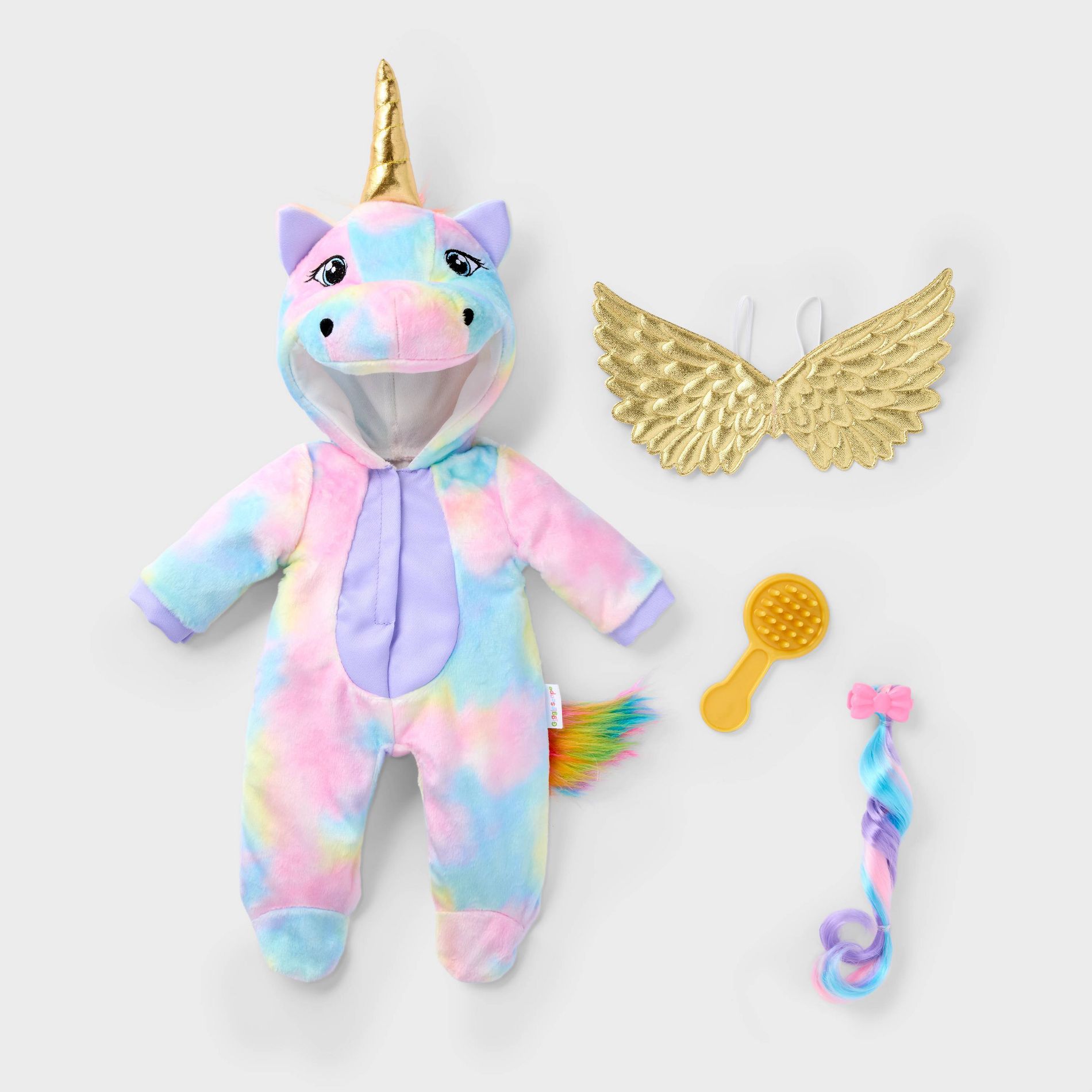 14" Baby Doll Unicorn Outfit - Gigglescape™