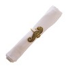 C&F Home Gold Seahorse Napkin Rings Set of 4 - 2 of 4
