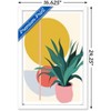 Trends International Abstract Potted Plant Framed Wall Poster Prints - 3 of 4