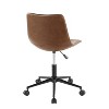 Duke Industrial Task Chair Faux Leather - Lumisource - image 3 of 4