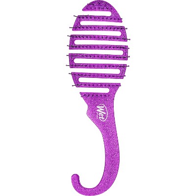 Wet Brush Shower Detangler Hair Brush with Hanging Shower Hook
