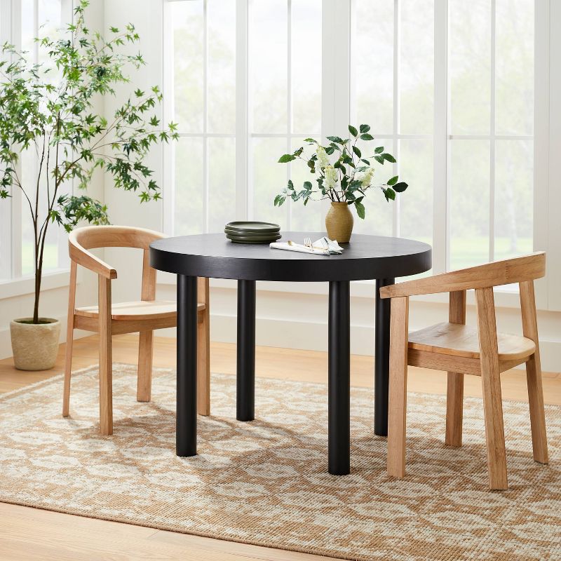 Northvale Round Wood Dining Table - Threshold™ designed with Studio McGee, 2 of 9