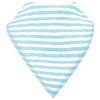 Luvable Friends Baby Girl Cotton Fleece Bandana Bibs, Girl Basic Elephant, One Size - 3 of 4