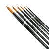 Creative Mark Beste Golden Taklon Round #1 Artist Brush, Professional Watercolor Brushes, For Acrylic Painting, Short Handle, Sharp Edges, Hand-Tied & - 3 of 4