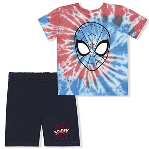 Marvel Spider-Man Boy's 2-Pack Casual Short Set 