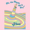 Junior's Dr. Seuss Oh The Places You'll Go Book Cover T-Shirt - 2 of 4