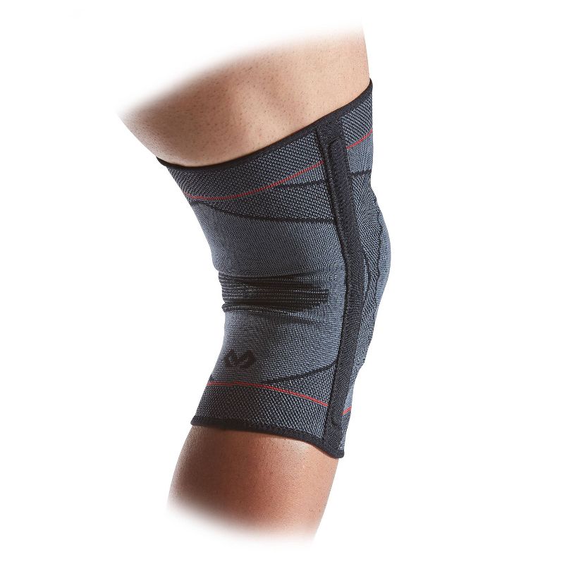 McDavid Sport Knee Knit Sleeve with Buttress and Stays - Gray - L/XL, 1 of 10