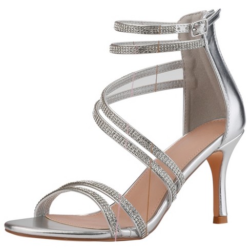 Rhinestone sandals sale target