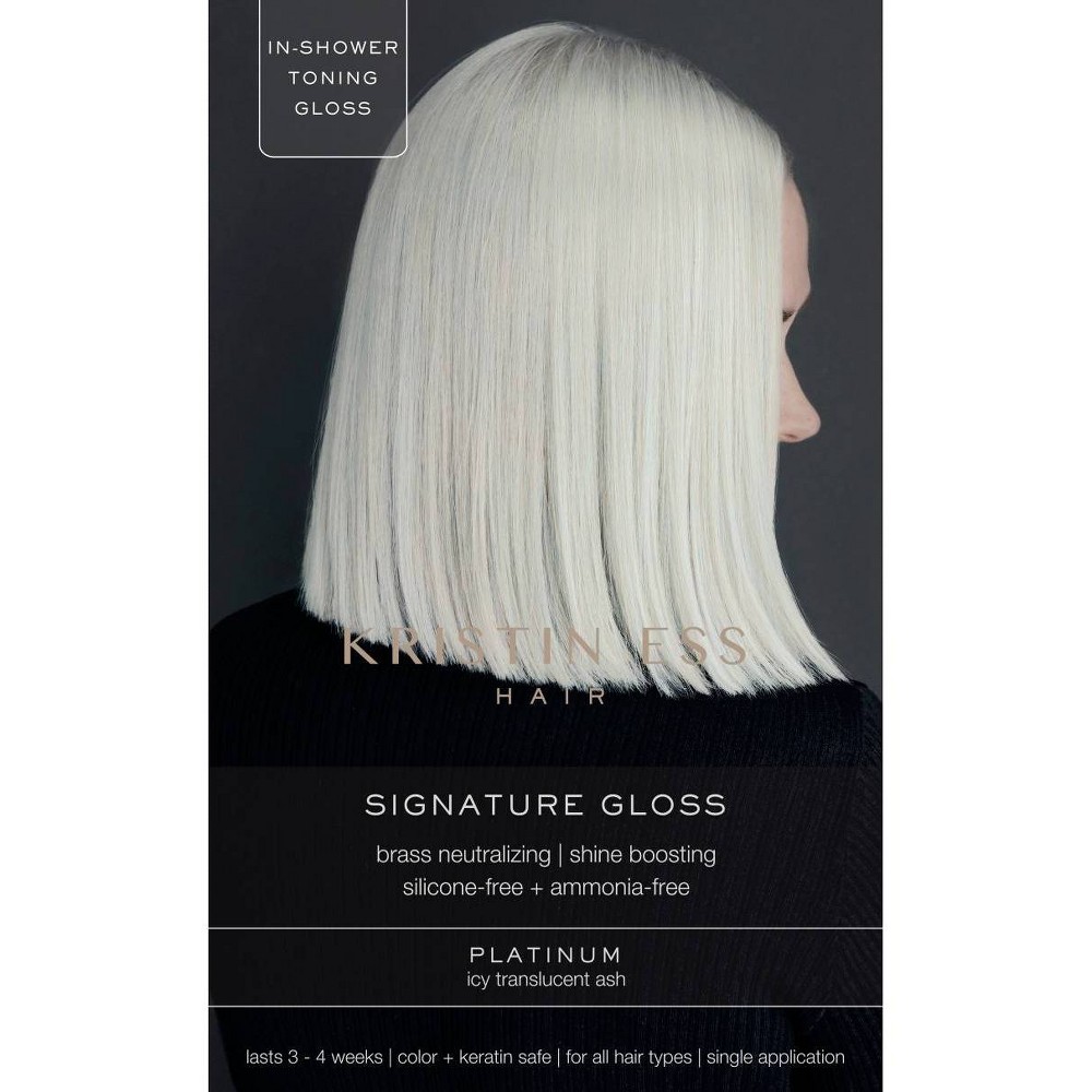 Photos - Hair Dye Kristin Ess Signature Hair Gloss Shine Boosting, Tone Enhancing, Silicone