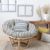 Sunbrella Indoor/Outdoor Papasan Cushion - Sorra Home - 2 of 3