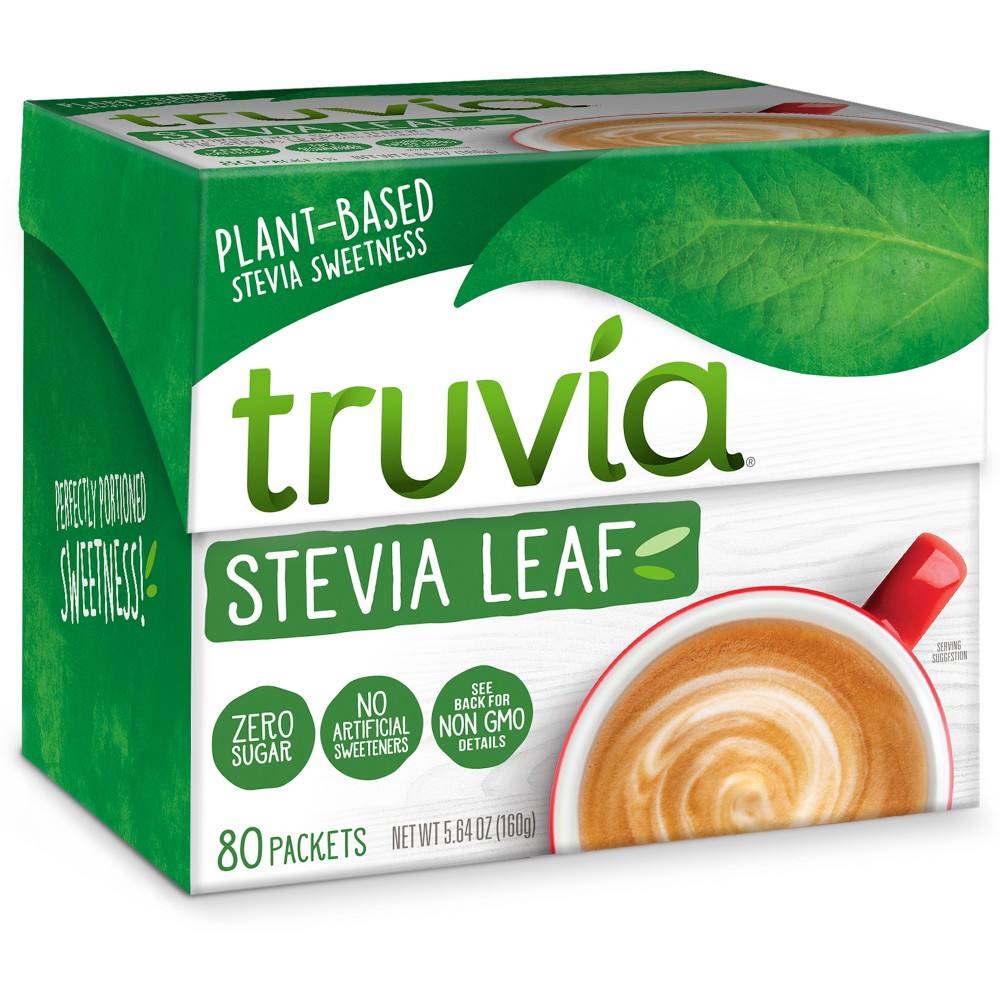 UPC 013600000929 product image for Truvia Original Calorie-Free Sweetener from the Stevia Leaf - 80 packets/5.64oz | upcitemdb.com