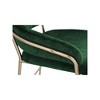 Meridian Furniture,Yara Green Velvet Counter Stool - 4 of 4