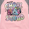 Girls' - Mattel - Ghouls Squad Shirt Tail Raglan Graphic T-shirt - 2 of 4