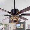 Bella Depot 65" Farmhouse Ceiling Fan with Light and Remote - 2 of 4