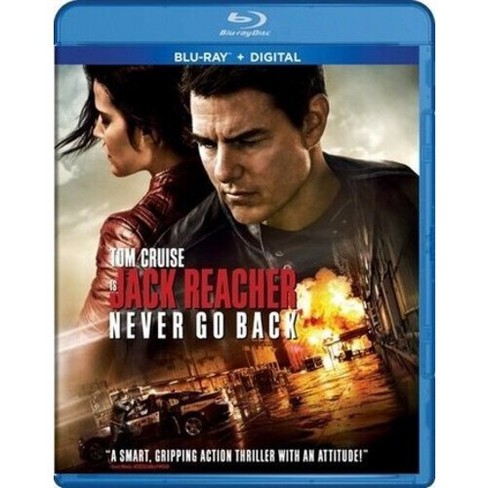 Jack Reacher Never Go Back blu ray 2016 Target