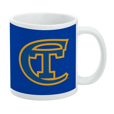 New York City College of Technology Primary Logo Ceramic Coffee Mug Novelty Gift Mugs for Coffee Tea and Hot Drinks 11oz White