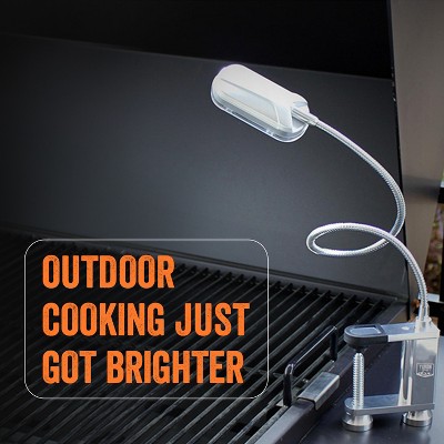 Yukon Glory Magnetic LED Grill Light with Flexible Gooseneck