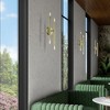 Livex Lighting Monaco 4 - Light Wall Light in  Antique Brass - 3 of 4