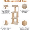 Cat Tree - Indoor Cat & Kittens Multi-Level Climbing Activity Tower with Scratching Posts - 3 of 4