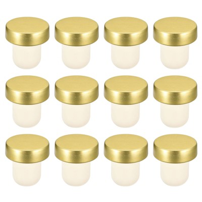 Unique Bargains Rubber Aluminum T-shaped Reusable Sealing Wine Bottle Stopper 24 Pcs