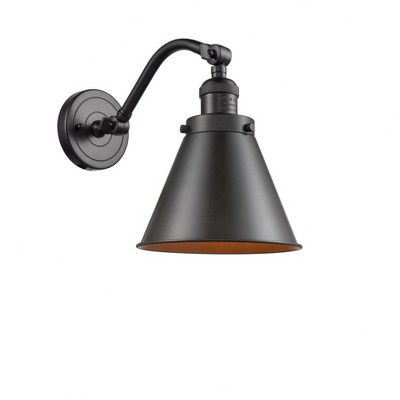 Innovations Lighting Franklin Restoration 1 - Light Sconce in  Oil Rubbed Bronze