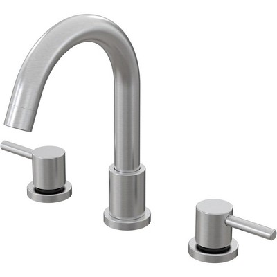Whizmax Bathroom Sink Faucet,Bathroom Faucet 3 Hole with Stainless Steel Pop Up Drain and cUPC Lead-Free Hose