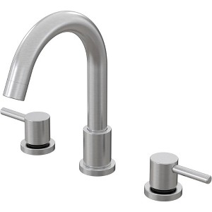 Whizmax Bathroom Sink Faucet,Bathroom Faucet 3 Hole with Stainless Steel Pop Up Drain and cUPC Lead-Free Hose - 1 of 4