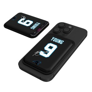 Keyscaper NFL Carolina Panthers Players Game Tactic Black Magnetic Credit Card Wallet - 1 of 3