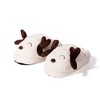 Vivitar Medium/Large Plush Novelty Adult Slippers Reindeer - 4 of 4